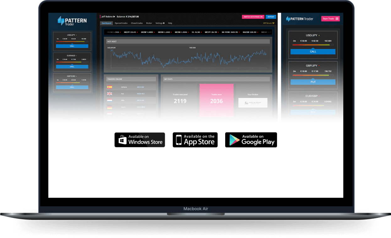 Althera Pro on desktop and mobile